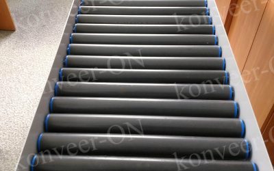 Рольганг горизонтальный с пластиковыми роликами