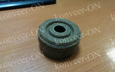Уплотнитель из полимерного композита для ролика конвейерного
