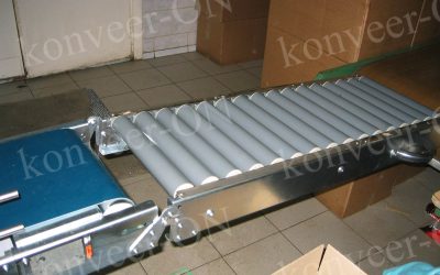 Роликовый конвейер отводящий