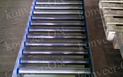 Роликовый конвейер с оцинкованными роликами