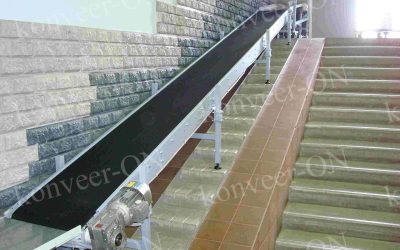 Конвейер ленточный наклонный