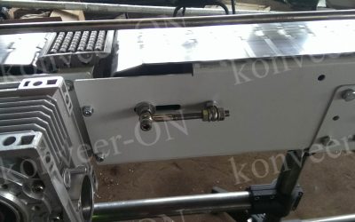 Переходный мостик на конвейере пластинчатом