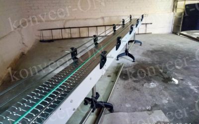 Конвейер пластинчатый двухручьевой3