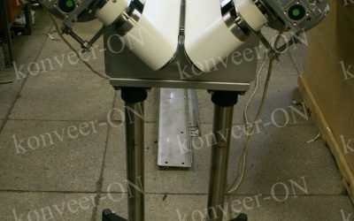 Конвейер с лентой ПВХ V-образный