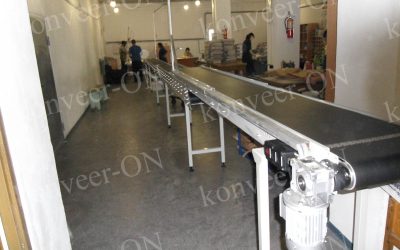 Конвейер с лентой ПВХ