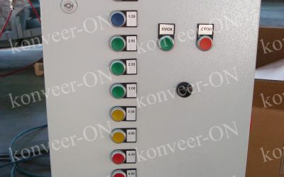 Шкаф управления системой конвейеров