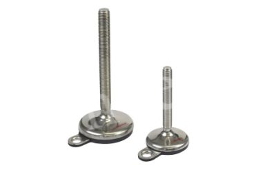 Регулируемая шарнирная опора D 75 mm с крепежным отверстием